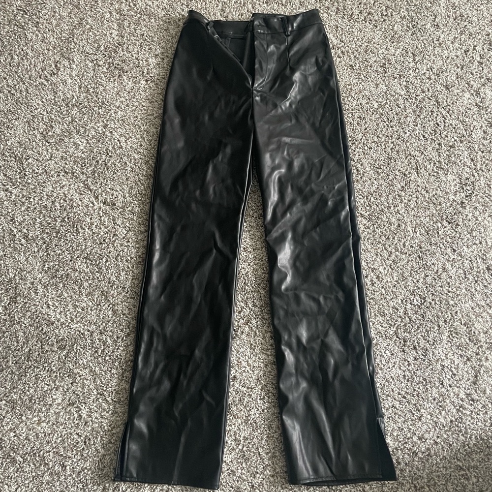 Misguided Leather Pants